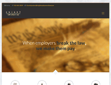 Tablet Screenshot of knightemploymentlaw.com